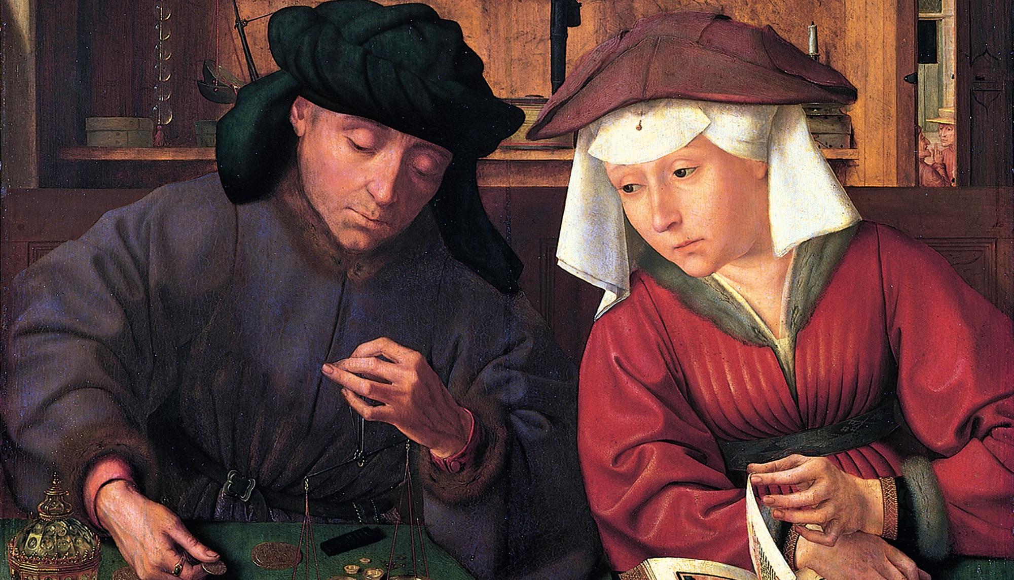 El cambista y su mujer